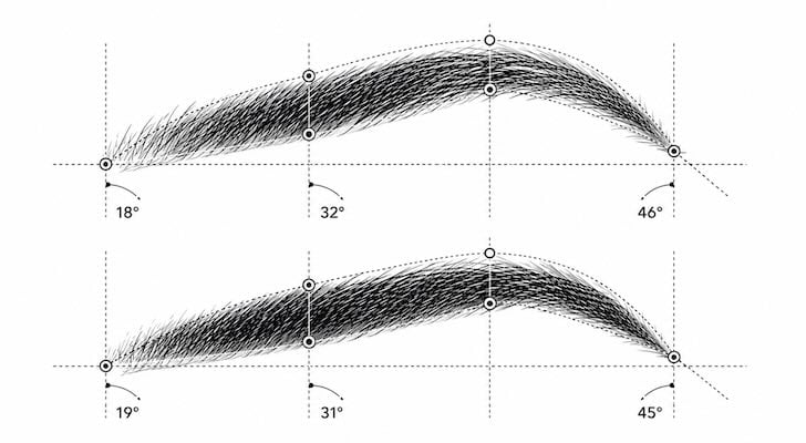 Brow analysis features